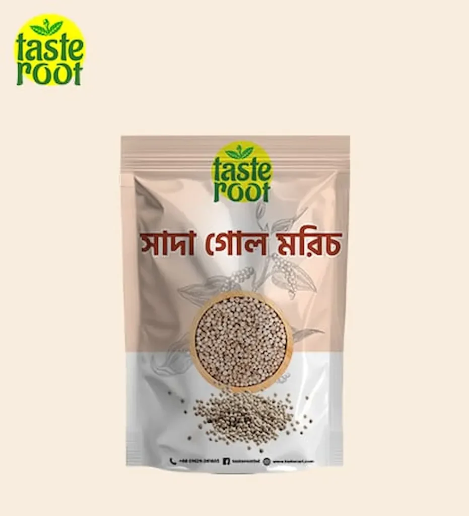 premium white pepper natural peeled peppercorns