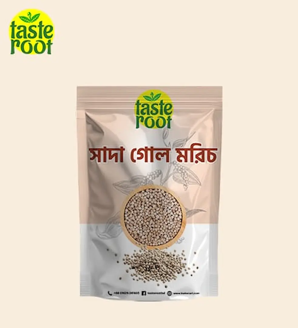 premium white pepper natural peeled peppercorns