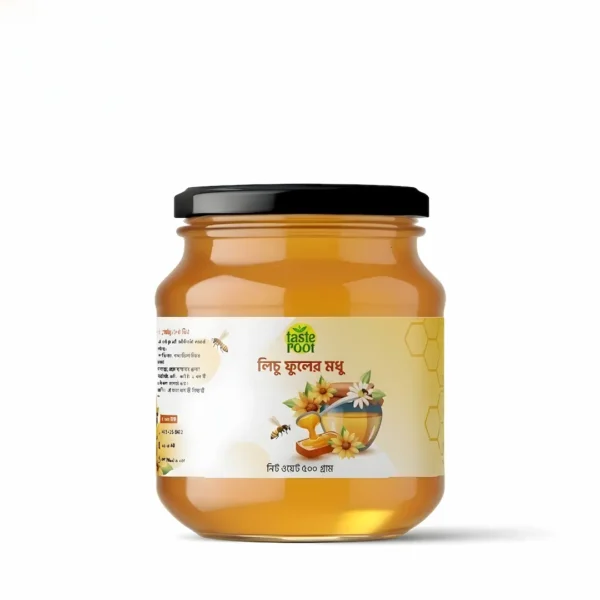 tasteroot-lychee-honey-lichu-phool-modhu-natural-500g-bangladesh