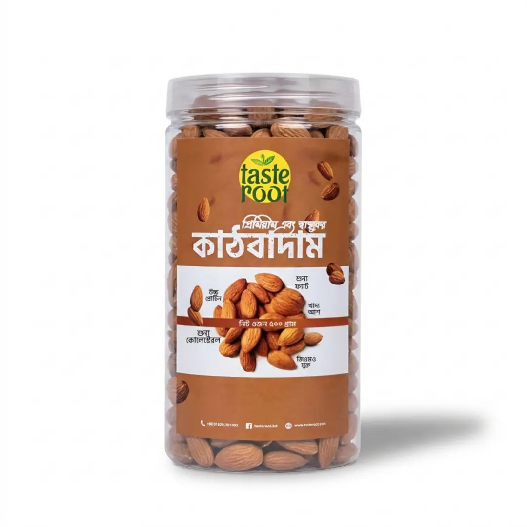 tasteroot-premium-almond-500g-bangladesh