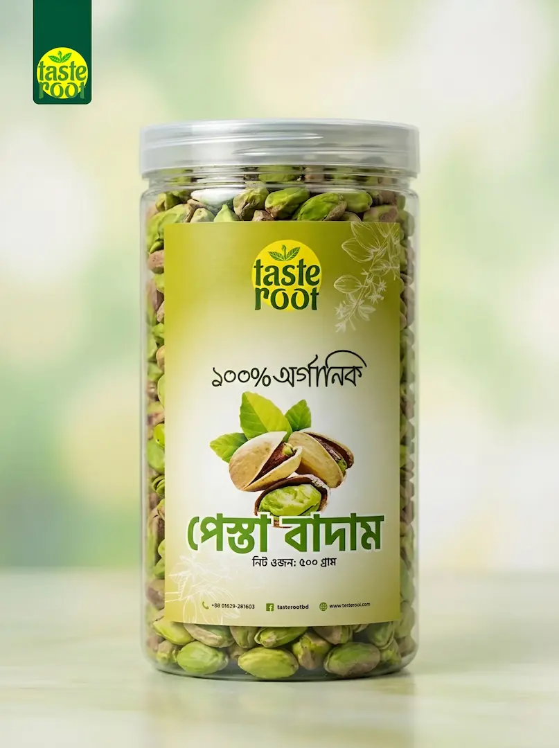 Tasteroot প্রিমিয়াম পেস্তা বাদাম তাজা খাস্তা Pistachio Nut Tasteroot প্রিমিয়াম পেস্তা বাদাম তাজা খাস্তা Pistachio Nut