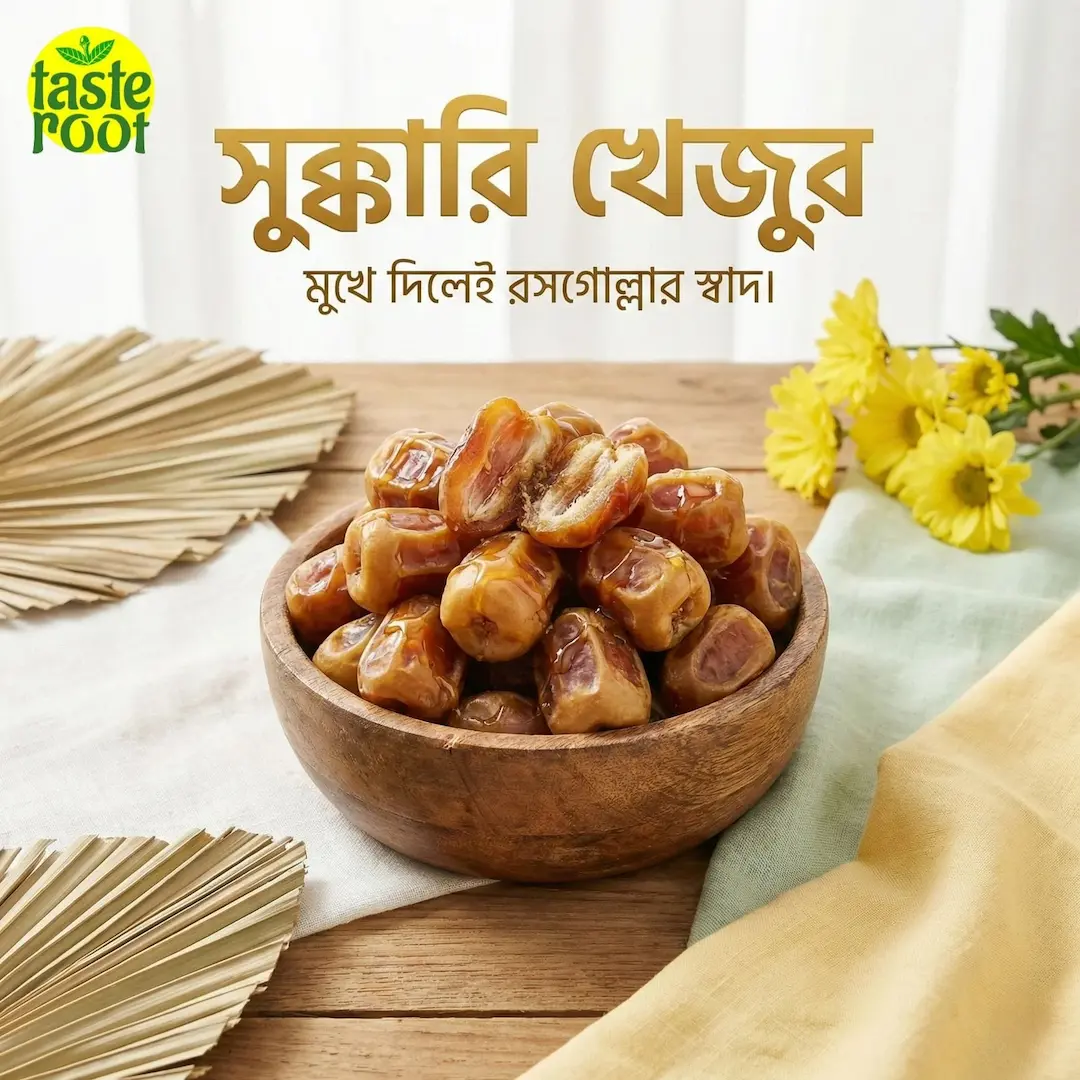 Tasteroot প্রিমিয়াম সুক্কারী মুফাত্তাল খেজুর Malaki Grade Tasteroot প্রিমিয়াম সুক্কারী মুফাত্তাল খেজুর Malaki Grade